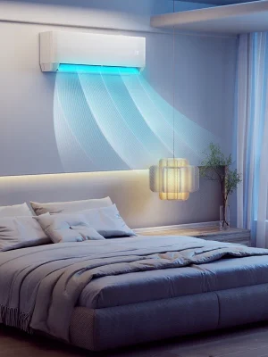 12000+BTU+Smart+Control+Air+Conditioner+for+2100+Square+Feet+with+Heater+and+Remote+Included